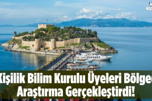 Kuşadası Güvercinada Kalesi ve Şehir Surları Çalıştayı Yapılıyor
