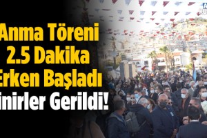 Kuşadası'nda 10 Kasım Törenlerinde Saat Şaştı!