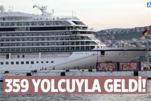 Norveç Bayraklı Kruvaziyer Gemisi Kuşadası'nda!