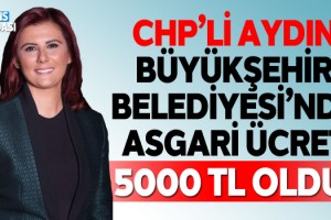 Çerçioğlu Müjdeyi Verdi, Asgari Ücret 5 Bin TL Oldu!