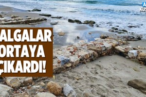 Dalgalar Tarihi Kalıntıları Ortaya Çıkardı!
