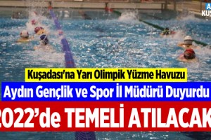 Kuşadası'na Yarı OIimpik Yüzme Havuzu Yapılacak