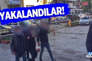 Kuşadası'nda Hırsızlar Kovalamaca Sonucu Yakalandı!