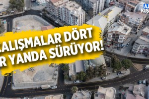 Kuşadası'nın Dört Bir Yanında Yol Seferberliği