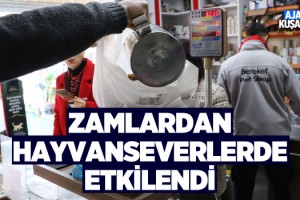 Yem ve Mama Fiyatları Kuşadalı Hayvanseverleri Vurdu