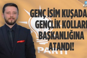 Ak Parti Kuşadası Gençliği Özcan'a Emanet Edildi!