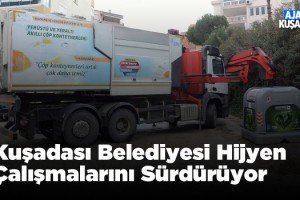 Daha Temiz Bir Kuşadası İçin Kesintisiz Mesai Sürüyor