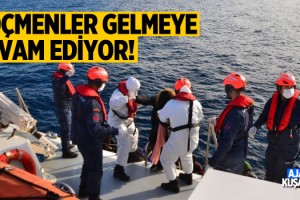 Kuşadası Açıklarında 70 Göçmen Kurtarıldı!