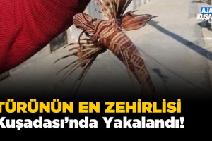 Kuşadası Açıklarında Yakalandı!