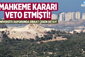 Kuşadası’da İçme Suyu Göletine Komşu Taş Ocağına Üniversiteden 'Bir Şey Olmaz' Raporu!