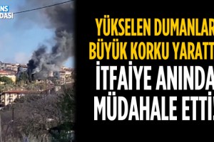 Kuşadası'nda Çıkan Yangın Korkuttu!