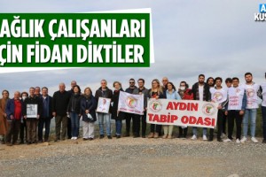 Kuşadası'nda Sağlık Kahramanları İçin Hatıra Ormanı