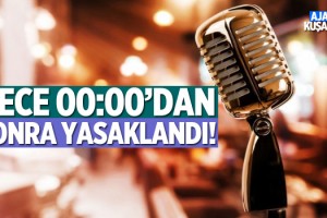 Resmi Gazetede Yayınlandı! Gece 12’den Sonra Müzik Yasağı Getirildi