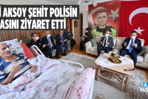 Vali Aksoy, Şehit Fethi Sekin’in Aydın'da Yaşayan Babasını Unutmadı