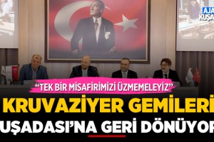 Kruvaziyer Gemileri Kuşadası'na Geri Dönüyor!