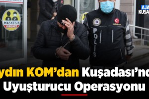 Kuşadası'nda Uyuşturucu Operasyonu: 3 Tutuklama