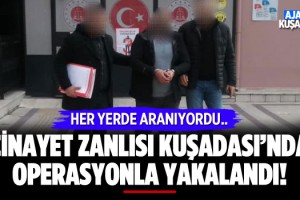 40 Yıl Hapis Cezasıyla Aranan Zanlı Kuşadası'nda Yakalandı!