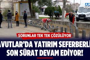 Davutlar'da Yatırım Seferberliği Son Sürat Devam Ediyor