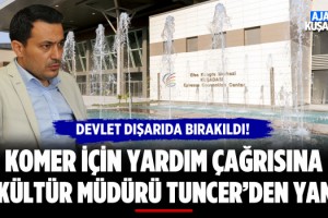 KOMER İçin Yardım Çağrısına İl Kültür Müdürü Tuncer'den Yanıt!
