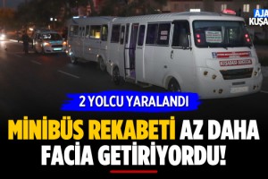 Kuşadası'nda Minibüs Kazası: 2 Yolcu Yaralı