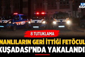 Yunanlıların Geri İttiği Fetöcular Kuşadası'nda Yakalandı!