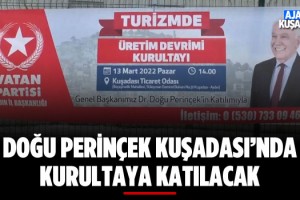Vatan Partisi Genel Başkanı Doğu Perinçek Kuşadası'na Geliyor!