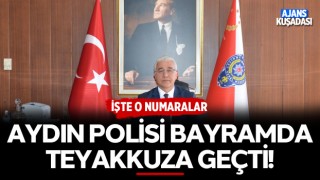 Aydın Polisi Bayramda Teyakkuza Geçti!