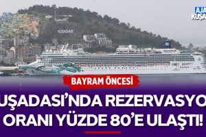 Bayram Öncesi Kuşadası'nda Rezervasyon Oranı Yüzde 80'e Ulaştı!