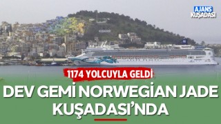 Dev Yolcu Gemisi Norwegıan Jade Kuşadası'nda
