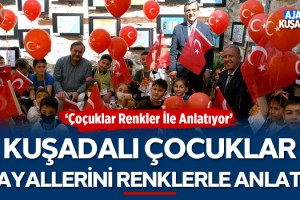 Kuşadalı Çocuklar Hayallerini Renklerle Anlattı