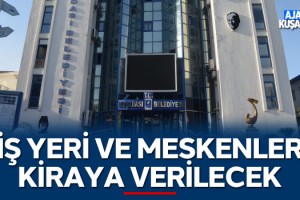 Kuşadası Belediyesi'ne Ait İş Yeri ve Meskenler Kiraya Verilecek