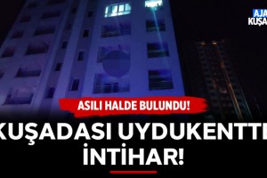 Kuşadası Uydukent'te İntihar! Balkon Demirlerine Asılı Halde Bulundu!