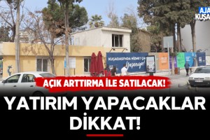 Kuşadası'nda 3 Muhtelif Arsa Açık Arttırma İle Satılacak!