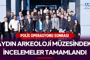 Polis Operasyonu Sonrası Aydın Arkeoloji Müzesi'ndeki İnceleme Tamamlandı