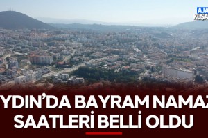 Aydın'da Bayram Namazı Saatleri Belli Oldu