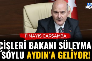 İçişleri Bakanı Soylu Aydın'a Geliyor!