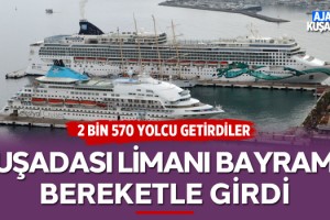 Kuşadası Limanı Bayrama Bereketle Girdi