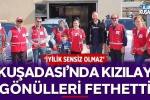 Kuşadası'nda Kızılay Ramazan Ayında Gönülleri Fethetti