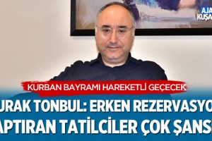 Burak Tonbul: Erken Rezervasyon Yaptıran Tatilciler Çok Şanslı