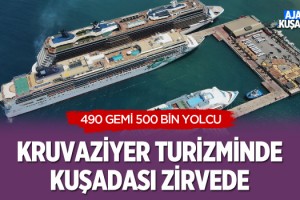 Kruvaziyer Turizminde Kuşadası Zirvede