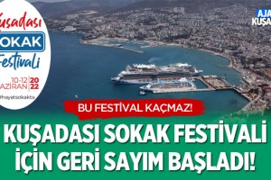 Kuşadası Sokak Festivali İçin Geri Sayım Başladı