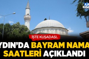 Aydın'da Bayram Namazı Saatleri Açıklandı