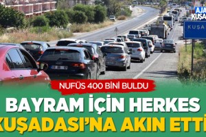 Bayram İçin Herkes Kuşadası'na Akın Etti!
