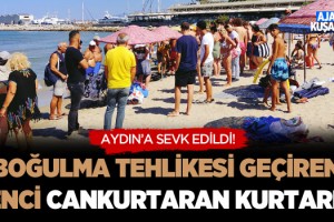 Boğulma Tehlikesi Geçiren Genci Cankurtaran Kurtardı!