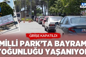 Milli Park'ta Bayram Yoğunluğu Yaşanıyor