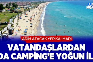 Vatandaşlardan Ada Camping'e Yoğun İlgi