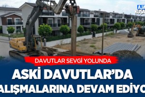 Aski Davutlar'da Çalışmalarına Devam Ediyor