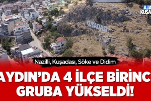 Aydın'da 4 İlçe Birinci Gruba Yükseldi!