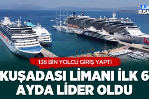 Kuşadası Limanı İlk 6 Ayda Lider Oldu