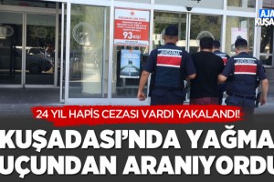 Kuşadası'nda Yağma Suçundan Aranan Şahıs Yakalandı!